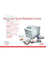 Предварительный просмотр 1 страницы Xerox Phaser 860 Setup And Quick Reference Manual