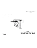 Предварительный просмотр 1 страницы Xerox Synergix 8830 Service Manual