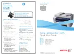 Xerox WorkCentre 3045 Quick Use Manual preview