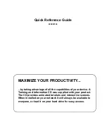 Xerox WORKCENTRE 5050 Quick Reference Manual preview