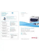 Preview for 1 page of Xerox WorkCentre 6015NI Quick Use Manual