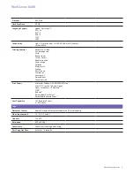 Предварительный просмотр 3 страницы Xerox WorkCentre 6400S Specifications