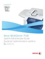 Xerox WORKCENTRE 7120 Manual De L’Administrateur Système preview