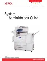 Preview for 1 page of Xerox WorkCentre 7132 System Administration Manual