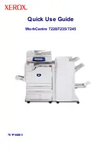 Preview for 1 page of Xerox WorkCentre 7228 Quick Use Manual