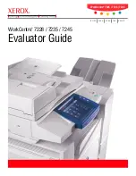 Preview for 1 page of Xerox WorkCentre 7245 Evaluator Manual