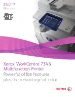 Предварительный просмотр 1 страницы Xerox WorkCentre 7346 Brochure & Specs