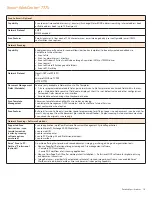 Preview for 10 page of Xerox WORKCENTRE 7775 Specifications