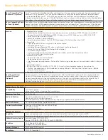 Предварительный просмотр 9 страницы Xerox WorkCentre 7800 series Specifications