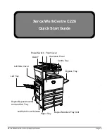 Предварительный просмотр 1 страницы Xerox WorkCentre C226 Quick Start Manual