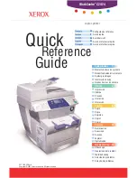 Preview for 1 page of Xerox WORKCENTRE C2424 Quick Reference Manual