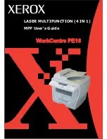 Xerox WorkCentre PE16 User Manual preview