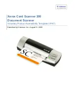 Xerox XCARD-SCAN Voluntary Product Accessibility Template preview