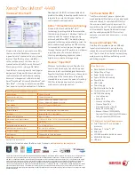 Preview for 2 page of Xerox Xerox DocuMate 4440 Specifications