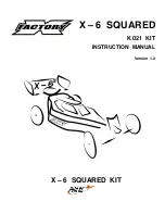 XFactory X - 6 SQUARED Instruction Manual preview