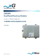 xG Technology CN3200 Installation And Configuration Manual preview