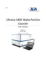 XIA UltraLo-1800 User Manual preview
