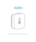 Предварительный просмотр 2 страницы Xiaomi Aqara Manual