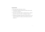 Предварительный просмотр 4 страницы Xiaomi DDL-M1 Operating	 Instruction