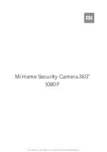 Xiaomi Mi MJSXJ02CM Manual preview