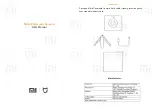 Предварительный просмотр 1 страницы Xiaomi MiJia User Manual