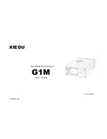 XIEGU G1M User Manual preview