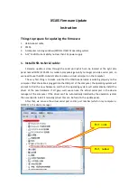 Preview for 1 page of XIEGU X5105 Firmware Update Instructions