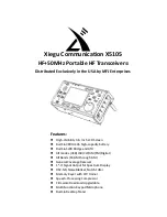 XIEGU X5105 Manual preview
