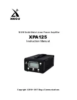 XIEGU XPA125 Instruction Manual preview