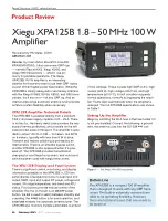 Preview for 2 page of XIEGU XPA12B Manual