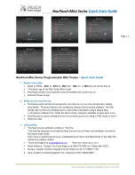 Preview for 1 page of Xilica Audio Design Mini Series Quick Start Manual