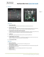 Preview for 4 page of Xilica Audio Design Mini Series Quick Start Manual