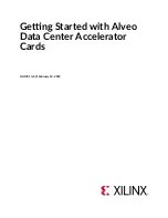 Preview for 1 page of Xilinx Alveo U200 Getting Started Manual