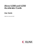 Предварительный просмотр 1 страницы Xilinx Alveo U200 User Manual