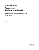 Xilinx MicroBlaze Reference Manual предпросмотр