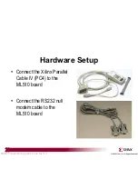 Предварительный просмотр 9 страницы Xilinx ML510 Quick Start Manual