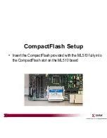 Предварительный просмотр 15 страницы Xilinx ML510 Quick Start Manual