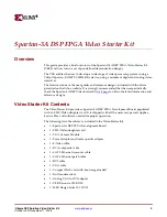 Preview for 5 page of Xilinx Spartan-3A DSP FPGA Series Getting Started