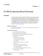 Предварительный просмотр 5 страницы Xilinx VC709 User Manual