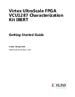 Xilinx Virtex UltraScale FPGA VCU1287 Getting Started Manual предпросмотр