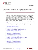 Предварительный просмотр 4 страницы Xilinx Virtex UltraScale FPGA VCU1287 Getting Started Manual