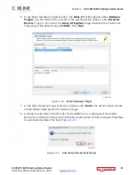 Предварительный просмотр 21 страницы Xilinx Virtex UltraScale FPGA VCU1287 Getting Started Manual