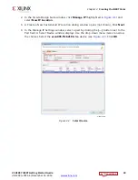 Предварительный просмотр 39 страницы Xilinx Virtex UltraScale FPGA VCU1287 Getting Started Manual