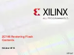 Xilinx ZC706 Manual preview