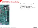 Предварительный просмотр 11 страницы Xilinx ZCU102 Software Install And Board Setup