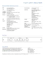 Предварительный просмотр 2 страницы XiNCOM Twin WAN XC-DPG502 Specifications