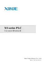 Xinje XS Series User Manual preview