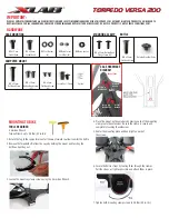 Preview for 1 page of xLab TORPEDO VERSA 200 Quick Start Manual