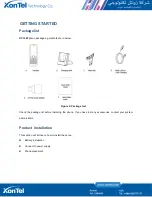 Предварительный просмотр 13 страницы XONTEL XT-16W Administration Manual