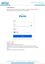 Preview for 3 page of XONTEL XT-M5CAM User Manual